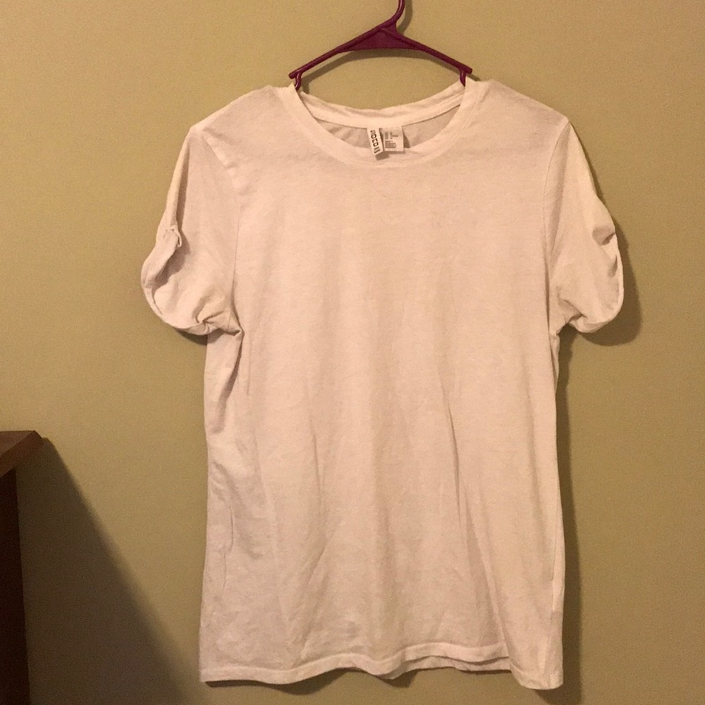 H&M white T